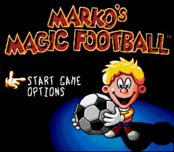 Marko's Magic Football (Europe) (En,Fr,De,Es) screen shot title